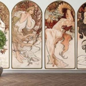 Alphonse Maria Mucha’s The Seasons