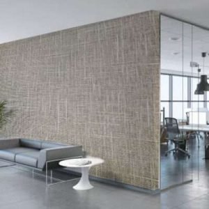 Green Starburst Wallcovering