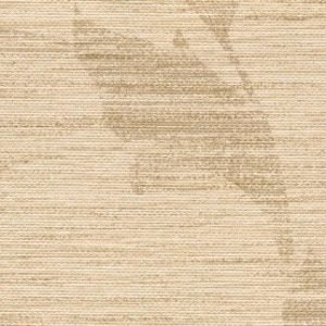 Fanciful Beige Leaves Wallcovering