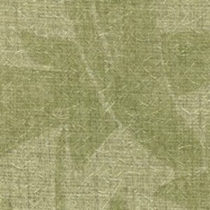 Wallcovering Olive Tropical Flowers