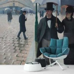 Paris Street Rainy Day (1877) is Gustave Caillebotte