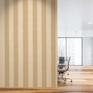 Wallcovering Striped Praline