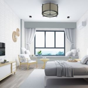 Wallcovering Pearl White Alligator