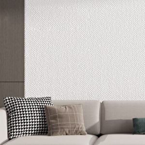 3D Sand/Leather/Straw/Fabric Grain Woven Textured Paintable Wallpaper for Painting