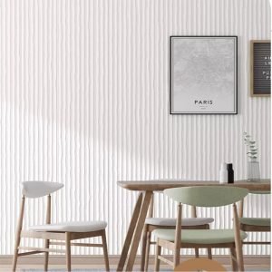 Fabric Grain Non-Woven Textured Vinyl Wallpaper Large Paintable Wallpaper Vinyl