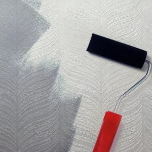 PVC Vinyl Coating Embossed 3D Paintable Textured Wallpaper at Low Prices