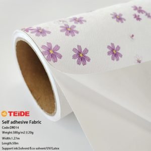 Removable Fabric Texture Peel and Sticker Self-adhesive Printable Wallpaper for Interior Decoration